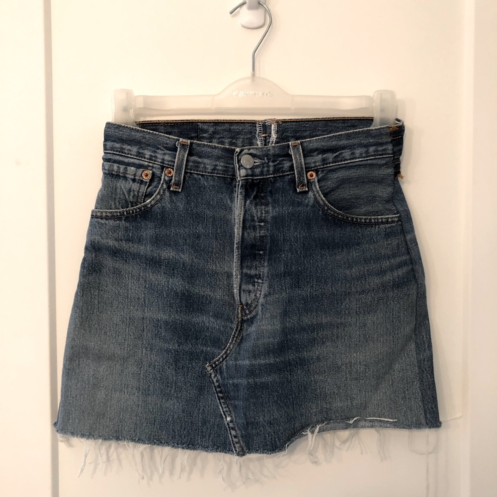 Levi’s jeans skirt